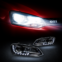 Scheinwerfer-Einheit für VW Polo GTI Xenon HID 55W 6000K LED DRL OE 63117933344 12V