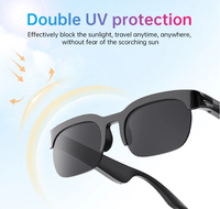Lunettes Intelligentes IA pour Sports de Plein Air, Lunettes de Soleil Tendance avec Écouteurs Sans Fil, Traducteur et Commande Vocale