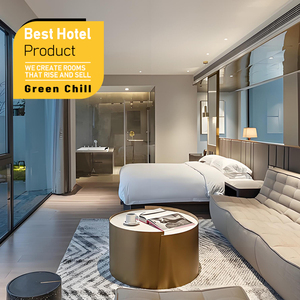 One Stop Interior <b>Designer</b> <b>Service</b> For Hotel Office Project Modern Luxury Bespoke Artistic Hotel Bedroom Furniture Set - Product Image 1