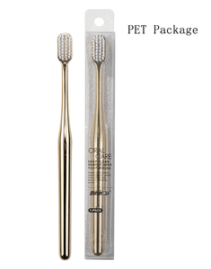 Nouvelle <span class=keywords><strong>brosse</strong></span> <span class=keywords><strong>à</strong></span> dents <span class=keywords><strong>à</strong></span> poils souples avec placage or champagne pour un nettoyage interdentaire en profondeur - Product Image 5