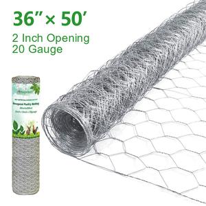 Galinheiros Malha Hexagonal Verde PVC Fio De Ferro Revestido De PVC Rede De Malha Hexagonal Fio De Galinha/Fio De Coelho/Fio De Peixe - Product Image 6