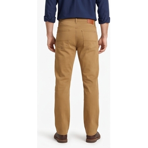 Men's Slim Fit Straight Leg Cotton Spandex Denim <b>Jeans</b> Mid Waist Solid Breathable Casual Summer Spring <b>Button</b> Front - Product Image 3