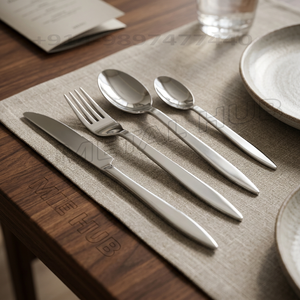 Premium Handmade Stainless Steel <b>Utensil</b> <b>Set</b> Forged Handles Wedding Home Dining Outdoor Use Direct Supplier - Product Image 2