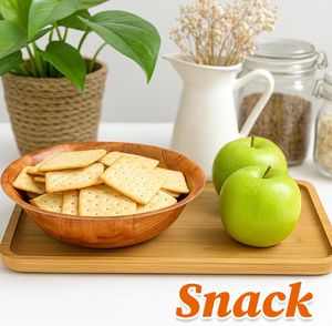 עץ ליבנה טבעי בסגנון חדש 8 חבילה ארוג עץ קערת סלט עץ קערת ערבוב כפרית לירקות לסלט - Product Image 6