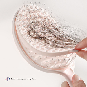 <span class=keywords><strong>Brosse</strong></span> à <span class=keywords><strong>cheveux</strong></span> volumisante détachable, peigne démêlant antistatique, <span class=keywords><strong>brosse</strong></span> coiffante pour couronne haute et volume, nettoyage facile, élimination des <span class=keywords><strong>cheveux</strong></span> - Product Image 2