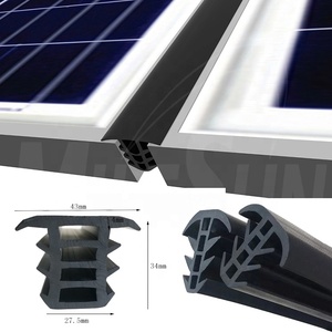 Striscia di tenuta in gomma a forma di T striscia impermeabile pannello solare Carport installazione forte striscia a tenuta <span class=keywords><strong>stagna</strong></span> - Product Image 4