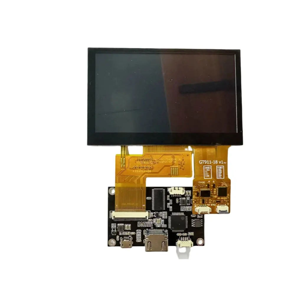 High Quality 4.3 Inch 800*480 Resolution Capacitive Touch Screen HDMI Interface IPS LCD Display