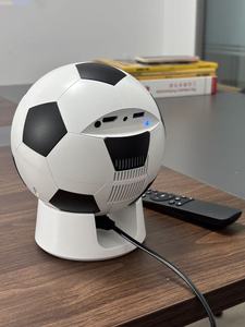 Projecteur intelligent LCD portable GLIWAY 720p en forme de ballon de football pour regarder des matchs de football à la maison ou en camping en plein air - Product Image 2