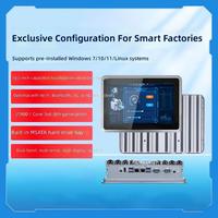 PC industriel tout-en-un capacitif HD Inmei 101 pouces avec écran multi-touch, 8 Go de RAM, stockage 128/256 Go, large plage de tension