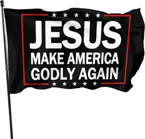 Custom Jesus The Way Truth Life Flag Christian Jesus Faith Flag 3x5 Outdoor House Home Decor Yard Banner Flag Christian Gifts