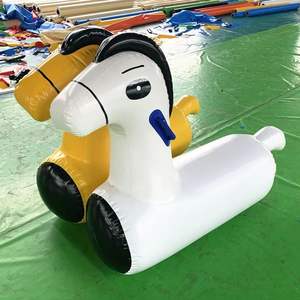 Profitez de la vente flash : Jeux gonflables de saut en forme de <span class=keywords><strong>poney</strong></span> blanc pour activités de team building, pour enfants/adultes, divertissement en plein air, en PVC, garantie 3 ans - Product Image 6