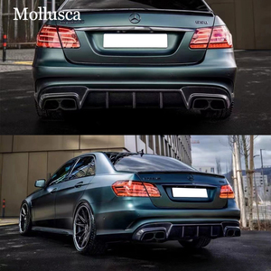 Difusor Trasero de Fibra de Carbono Estilo 4DR para Clase E W212, Protector de Parachoques Trasero 2009-2019 - Product Image 2