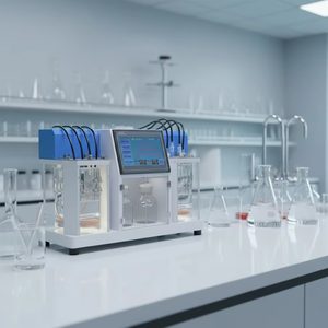 ASTM D445 Vollautomatischer kinematischer Viskositätstester für Erdölprodukte, dynamische Viskositätstestmaschine, kinematisches Viskosimeter - Product Image 2