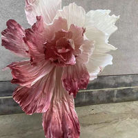 Fleurs artificielles en papier faites à la main réalistes, grande taille, colorées, décoratives, mariage, Noël, fête des mères