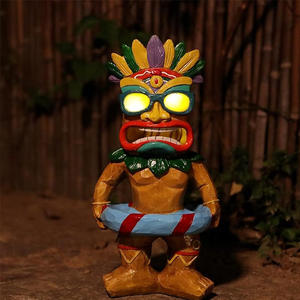 Estatuas de Lámparas de Jardín de Resina con Diseño de Vaca de las Tierras Altas y Gnomo, Decoración Solar para Exteriores, Divertidas Decoraciones para Patio y Regalos - Product Image 5