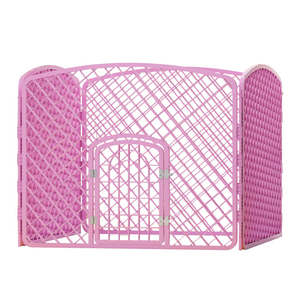 High Quality Multiple Sizes Animal <strong>Kennel</strong> Cages <strong>Cheap</strong> Folding Plastic Pet Playpen Fence for <strong>Dog</strong> Cat - Product Image 1