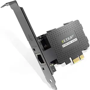 EDUP9602 RTL8111f 1000 Mbps Dual-Band 5G/2.4G PCI-E Wireless WIFI Adapter Netwerkkaart