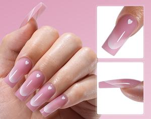 Uñas Postizas de 120 Piezas a Bajo Precio, Uñas Postizas con Punta Francesa - Product Image 4