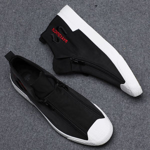 Chaussures décontractées tendance pour hommes, nouvelle collection, baskets montantes <span class=keywords><strong>en</strong></span> toile respirantes et de haute qualité, faciles à enfiler - Product Image 2