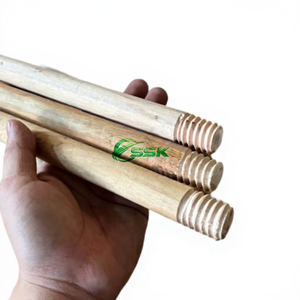 2024 Asiawooden Long <b>Handle</b> <b>Mop</b> Stick Making Machine Pure Natural Rods Home Cleaning Furniture Eco-Friendly Durable PVC PET - Product Image 1