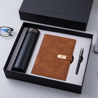 Ensemble Cadeau Stylo et Carnet PU de Haute Qualité Marque Starlink, Personnalisable (Couleur, Logo), Cadeaux d'Affaires pour Bureau, Café, Eau, Cadeaux d'Entreprise