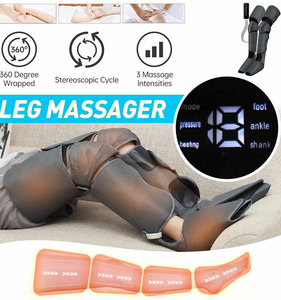 Botas Masajeadoras para Pantorrillas, Pies y Rodillas con Calor y Compresión <span class=keywords><strong>de</strong></span> Aire para la Circulación y Relajación, Envoltura Completa 360 con Control Remoto, Fácil <span class=keywords><strong>de</strong></span> Usar - Product Image 4