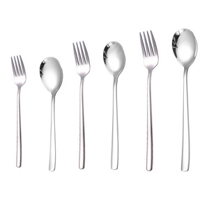ช้อนสแตนเลส 316 สไตล์เกาหลี ด้ามยาวพิเศษ ช้อนคนอาหาร ช้อนกาแฟ ช้อนขนมหวาน - Product Image 1