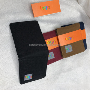 <span class=keywords><strong>Portafoglio</strong></span> Multifunzionale di Lusso in Tessuto Canvas per Donna, <span class=keywords><strong>Portafoglio</strong></span> <span class=keywords><strong>Verticale</strong></span> Multicard con Portamonete per <span class=keywords><strong>Uomo</strong></span> - Product Image 5