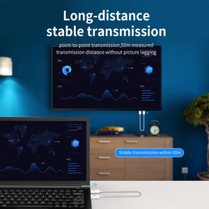 Compatible con Tablet PC móvil 50m medido <span class=keywords><strong>P2P</strong></span> Punto a Punto distancia de transmisión espejo Dongle de fundición de pantalla inalámbrica - Product Image 4