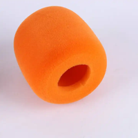 Couverture de micro éponge imprimée avec des housses en mousse de microphone de flocage de logo personnalisé pour la radio TV FM