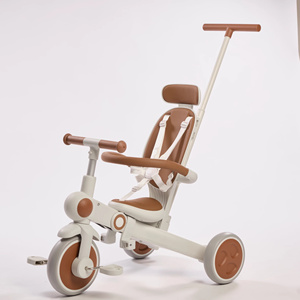 Triciclo Multifuncional y Plegable para Niños Pequeños de 3 Ruedas Convertible a Bicicleta de Equilibrio - Product Image 2