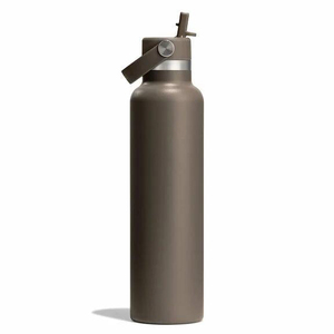 Bouteille <span class=keywords><strong>isotherme</strong></span> en acier inoxydable de 25 oz, couleur macaron, à petite ouverture, avec paille, pour café de voyage - Product Image 6