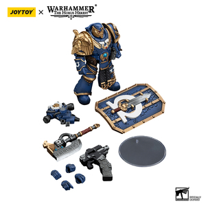JOYTOY Warhammer Horus Heresy Ultramarines Suzerain1 Space Marine 1/18 Figura de Acción Coleccionable Modelo Oficial Auténtico - Product Image 5