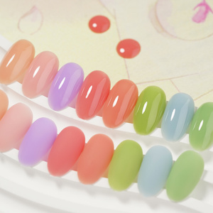 ICE NOVA Camellia Rubber French Style <span class=keywords><strong>Base</strong></span> Gel Color HEMA-Free Pink Nude Rubber <span class=keywords><strong>Base</strong></span> Coat with Elastic Resin and Rubber <span class=keywords><strong>Base</strong></span> - Product Image 6
