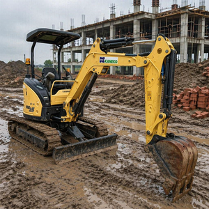 En stock, gran oferta: Mini excavadora Yanmar usada de Japón, excavadora de 3 toneladas de segunda mano, mini excavadora diésel para granja. - Product Image 2