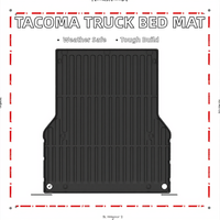 Tapis de benne pour Suzuki/Skoda Swift, 2 mm d'épaisseur, antidérapant, TPE, ensemble complet, protection contre tous les temps, accessoires de tapis de benne