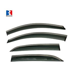 Déflecteurs de porte pare-pluie 4 pièces SS304 + PC pour FORD EDGE 2011-2014 - Product Image 1