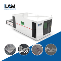 Machine de découpe laser en métal de protection découpé au laser pour décoration d'arbre Machine de découpe laser à fibre fermée