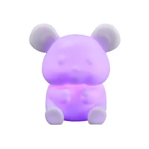 Cadeau créatif Dream Neon gadget jouet art fantaisie Lampe ours abat-jour changement de couleur LED Veilleuse pour enfants