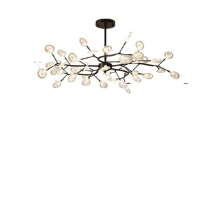 Nordic Style Firefly Pendant <b>Light</b> Led Multi Head Chandelier Touch Control For Living Room And <b>Dining</b> Room - Product Image 5