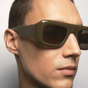 LBASHADES Lunettes de soleil personnalisées de luxe <span class=keywords><strong>2025</strong></span> Nouvelle tendance à la mode Rectangle polarisé de haute qualité avec impression de logo en acétate Hommes Femmes - Product Image 3