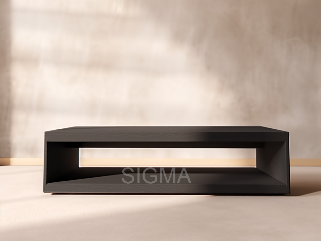 SIGMA Patio Cast Aluminium Coffee Table Customized Size Aluminium Coffee Table Outdoor