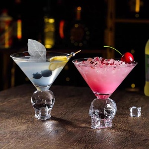 Wedding Champagne Wine Dessert <strong>Glass</strong> Cup Juice Milk Coffee <strong>Drinking</strong> Goblet Bar Transparent Triangular Martini Cocktail <strong>Glasses</strong> - Product Image 2