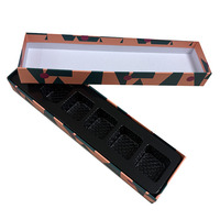 Handgefertigte Karton-Magnetbox für Schokolade mit Blisterprägung, CMYK 4-Farben-Druck, Glanz-/Mattlaminierung, Anpassbares Design