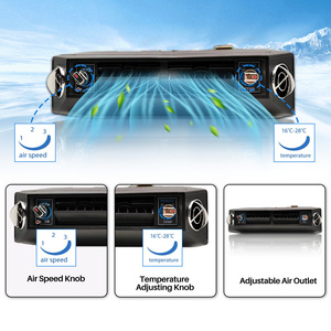 Aire Acondicionado Universal para Automóvil de 12V 24V CC, Compresor Eléctrico Debajo del Tablero, Aire Acondicionado con Válvula de Expansión Térmica Universal - Product Image 2