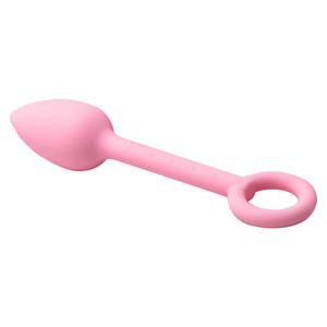 Haltères vaginales Kegel en silicone pour femmes avec anneaux de traction, zone privée post-partum, <span class=keywords><strong>yoga</strong></span>, relaxation et entraînement de récupération - Product Image 5