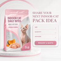 Sachet Doypack pour aliments pour animaux de compagnie, en Mylar, avec bec verseur, logo personnalisé, refermable à fermeture éclair, qualité alimentaire, pour chiens et chats