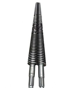 Husillo Cónico Doble para Producción de Paneles de Pared y Tuberías en Maquinaria de Plástico y Caucho - Product Image 3
