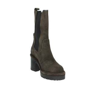 Bottines en cuir pour femme Manas, talon 7520, mode hiver - Product Image 5