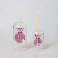 Bouteille vide de diffuseur de roseaux en verre de décoration de maison 100ml 200ml bouteille de verre aromatique